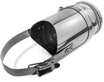 Регулятор тяги дымохода RCR 080-110 на трубу
