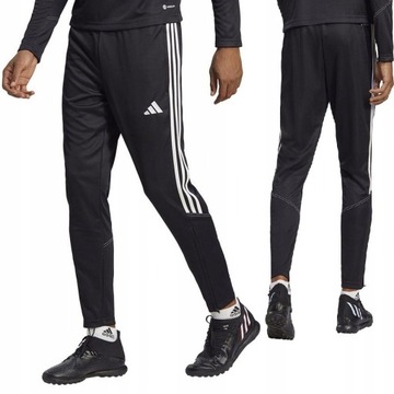 SPODNIE ADIDAS SPORTOWE TIRO 23 NA TRENING PIŁKARSKIE DRESOWE CZARNE XL