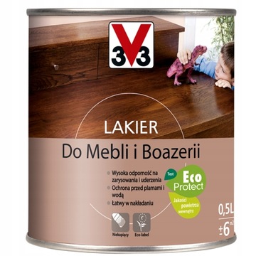 V33 LAKIER DO MEBLI I BOAZERII MATOWY 1L