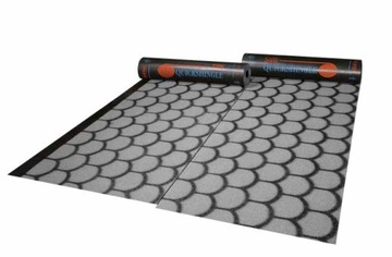 3D QuickShingle Закругленный модифицированный рубероид, серый