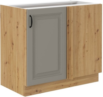 Szafka kuchenna narożna dostawna RETRO CLAYGR