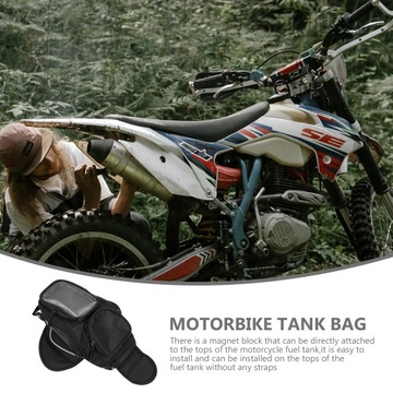 Wodoodporna torba motocyklowa podsiodłowa Torba na zbiornik paliwa