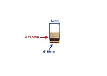 ВТУЛКА ШАТУНА ШАТУНА ROMET KOMAR BRASS PL