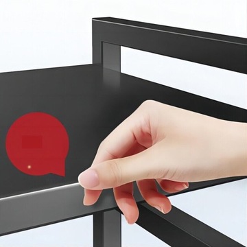 STOJAK/PÓŁKA DO KUCHENKI MIKROFALOWEJ, PODSTAWKA DO KUCHENKI MIKROFALOWEJ