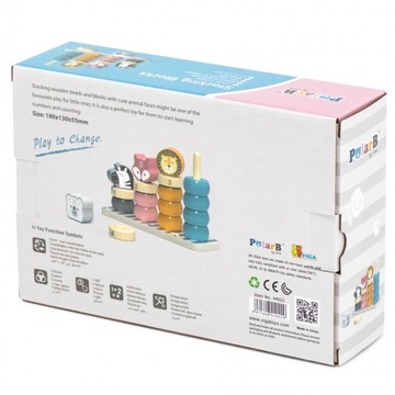 ДЕРЕВЯННЫЙ РАЗВИВАЮЩИЙ ПАЗЛ С ЖИВОТНЫМИ