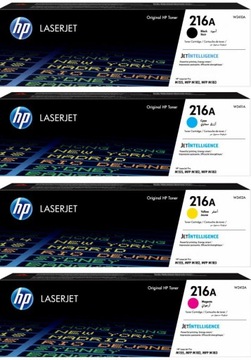 Zestaw tonerów Hp 216A W2410A W2411A W2412A W2413