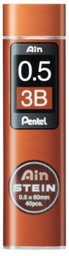 Grafity do ołówków PENTEL AinStein 0,5 3B 40SZT XL