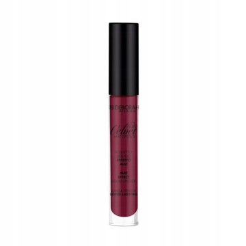 Deborah Fluid Velvet Mat Lipstick Matowa pomadka w płynie do ust odcień 09
