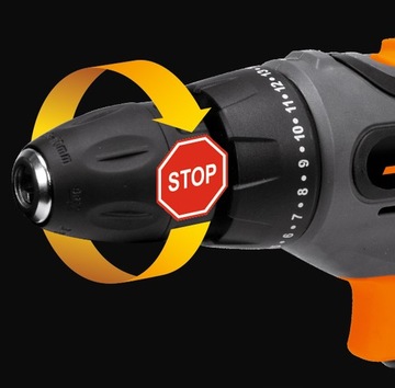 БЕСЩЕТОЧНАЯ ОТВЕРТКА 45 НМ АККУМУЛЯТОРНАЯ СИСТЕМА 2 Ач 20 В STHOR