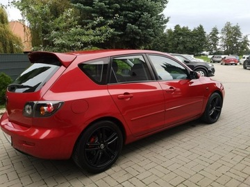 Mazda 3 I Hatchback 1.6 MZR 105KM 2006 Mazda 3 1,6 DOHC 105KM Klimatronk Isofix Halogeny, zdjęcie 4