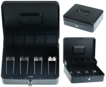 KASETKA KASJERSKA NA PIENIĄDZE KASETA Z DOCISKIEM BANKNOTÓW 30 x 24cm BILON