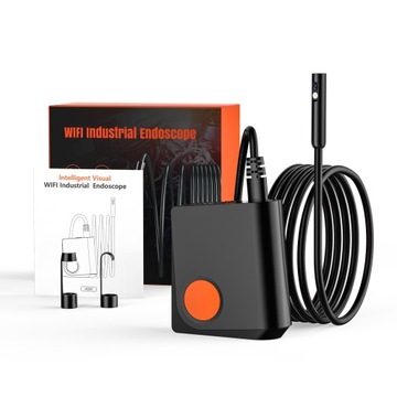 ИНСПЕКЦИОННАЯ КАМЕРА ЭНДОСКОП DUO 2xFHD LED 5M WIFI МАСТЕРСКАЯ IOS ANDROID