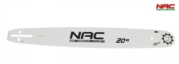 НАПРАВЛЯЮЩАЯ ДЛЯ ПИЛЫ 50см 0,325 1,5мм 76 ЗАПЧАСТИ ДЛЯ ЦЕПНОЙ ПИЛЫ NAC ОРИГИНАЛ