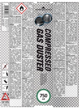 2x ТРУБКА ДЛЯ СЖАТОГО ВОЗДУХА AAB, 750 мл, 15 см