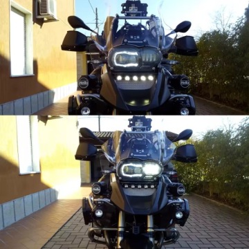 Мотоцикл фара BMW R1200 R1200GS Adv LED DRL Homologation E4