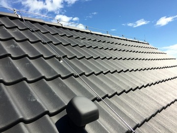 Uchwyt Odgromowy Pod Dachówkę Nierdzewny 19CM Podpora Zwodu Piorunochronu