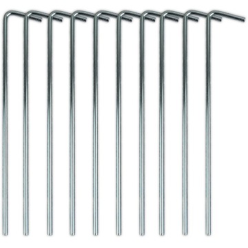 SZPILKI ŚLEDZIE DO NAMIOTU 17cm KOMPLET 10szt.