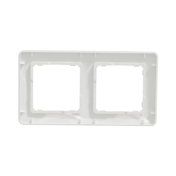 SCHNEIDER SEDNA DESIGN ДВОЙНАЯ РАМА БЕЛАЯ