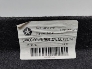 JEEP COMPASS II POLIČKA ZADNÍ KUFRU ORIGINÁLNÍ 16-20