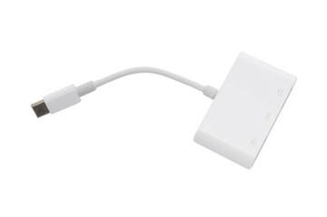 Кабель-переходник USB-C на 2x USB + USB-C для смартфона, ноутбука