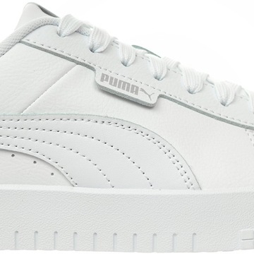Buty Puma Jada damskie białe sneakersy platformy koturny