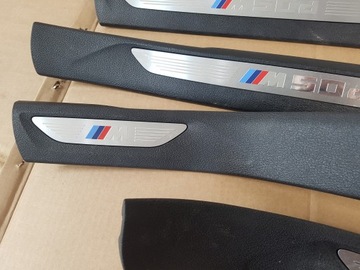 LISTWY NAKŁADKI PROGOWE M50D x6 F16 BMW