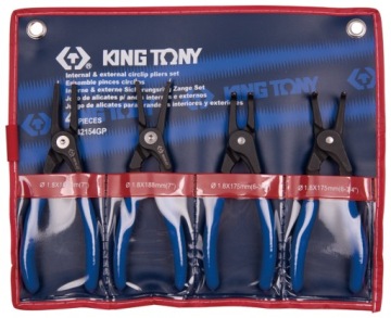 НАБОР ЩИПЦОВ ДЛЯ КОЛЬЦ SEGER 4 ШТ. СЛУЧАЙ