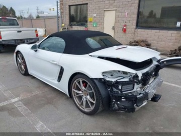 Porsche Boxster 718 Cabrio 2.5 350KM 2022 Porsche 718 Boxster S Roadster, 2022r., 2.5L, zdjęcie 3