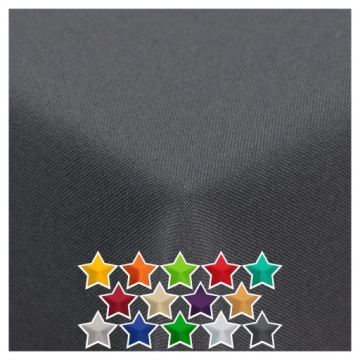 ЭЛЕГАНТНАЯ ГЛАДКАЯ КВАДРАТНАЯ СКАТЕРЬЯ ГРАФИТ 100x100