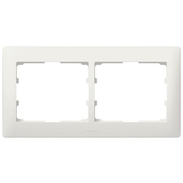 RAMKA PODWÓJNA POZIOMA PEARL SISTENA LIFE - 771502 - LEGRAND
