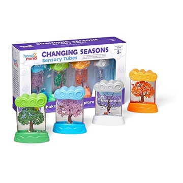 Сенсорные трубки «Времена года», набор из 4 штук. Учебные ресурсы