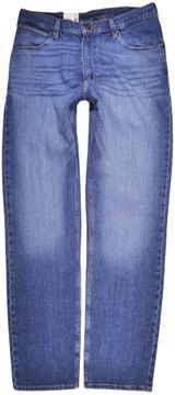 WRANGLER spodnie BLUE DAWN regular jeans STRAIGHT _ W33 L30