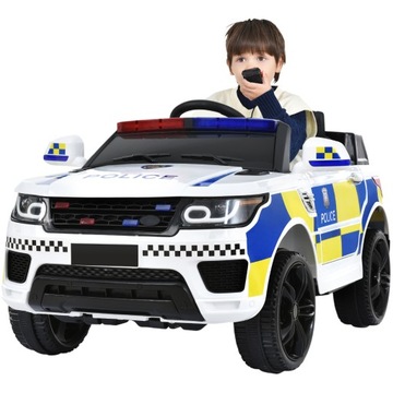 Auto Na Akumulator Policja MP3 Megafon Pilot LED