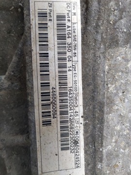 MERCEDES ML W164 320 REDUKTOR NÁPRAVA ZADNÍ 3,45