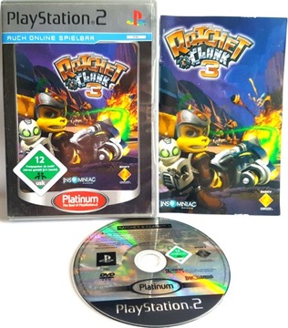 RATCHET & CLANK 3 PS2 ДЛЯ ДЕТЕЙ ПЛАТФОРМА ИГРА