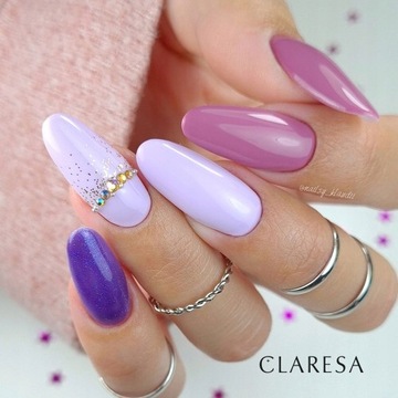 Zestaw hybrydowy 4x lakier Claresa LAMPA Baza Top