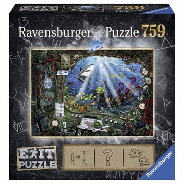 Ravensburger Puzzle Łódź podwodna 759 el. 199532