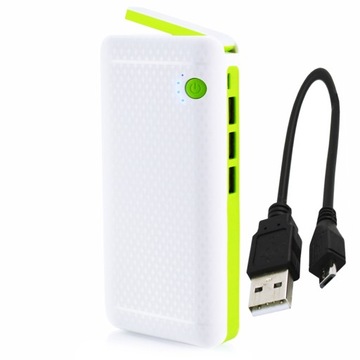 OBUDOWA do OGNIW 18650 3xUSB 5V Przetwornica DC