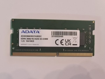 Оперативная память DDR4 8 ГБ sodimm для ноутбука 2666