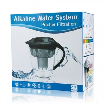 Кувшин для ионизирующей воды EHM 3,5 л, ЧЕРНЫЙ