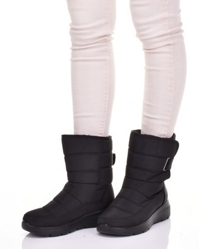 КЛАССИЧЕСКИЕ ЗИМНИЕ ЖЕНСКИЕ БОТИНКИ С УТЕПЛИТЕЛЕМ НА ВЕЛКРО С МЕХОМ