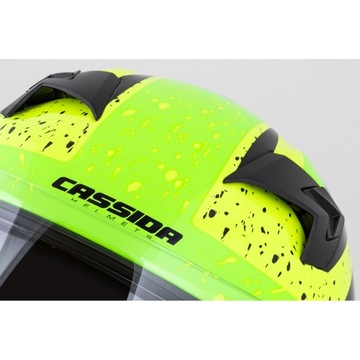 + ЧЕРНОЕ ОКНО МОТОЦИКАЛЬНЫЙ ШЛЕМ CASSIDA 3 DRFT M