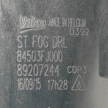 SUBARU XV LEVORG FORESTER SJ IV 13- HALOGEN PRAVÝ LEVÝ 84503FJ000