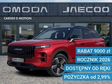 Jaecoo 7 1.6T 147KM 2026 Jaecoo 7 Jaecoo 7 Offroad rocznik 2026, ubezpiecze