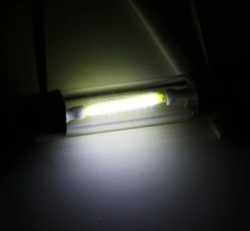 Светодиодные лампы C5W 39 мм накаливания, белая трубка, 12 В