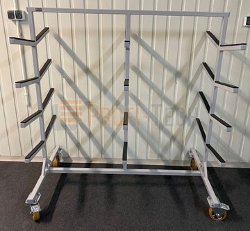 Мобильный консольный стеллаж для бревен/полиуретан