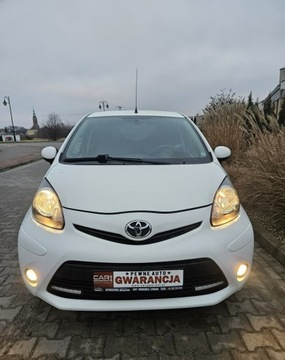 Toyota Aygo I Hatchback 5d Facelifting 1.0 VVT-i 68KM 2013 Toyota Aygo 5 Drzwi Klima Zadbany Rata320ZŁ, zdjęcie 4