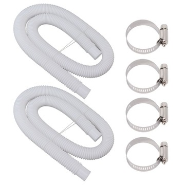 2xWĄŻ RURA do POMPY BASENOWEJ 32mm INTEX