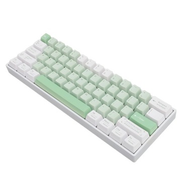 МАЛЕНЬКАЯ ИГРОВАЯ КЛАВИАТУРА ДЛЯ ГЕЙМЕРОВ С RGB-ПОДСВЕТКОЙ 60%, 61 КНОПКА