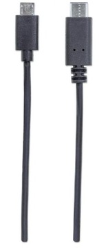 Кабель USB 2.0 Type-C/Micro-USB 1м 60Вт 3А М/М